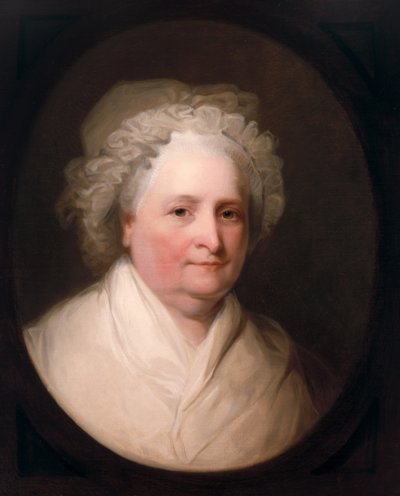 Portrait of Mrs. George Washington, 1835 by Asher Brown Durand